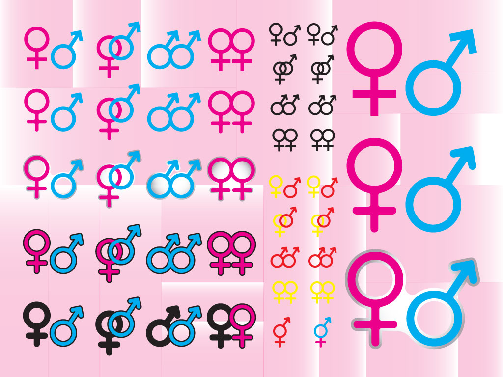 masculine and feminine symbols